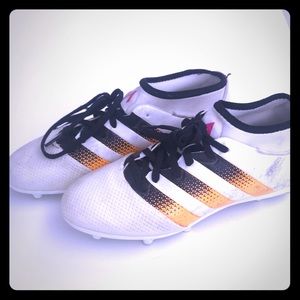 Adidas Ace 16.3 Primemesh FG/AG White WomensSize 6